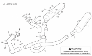 Frame - Exhaust Pipe