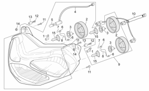 Frame - Headlight