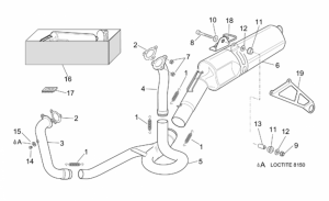 Frame - Exhaust Pipe