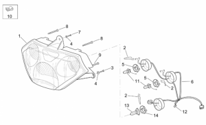 Frame - Headlight