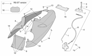 Frame - Rear Body - Rear Fairing