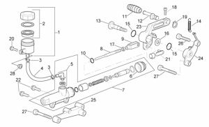 Frame - Rear Master Cylinder