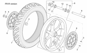 Frame - R-Rf Version Front Wheel