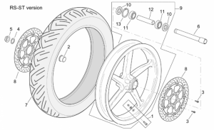 Frame - St-Rs Version Front Wheel