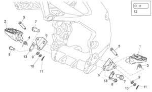 Frame - Foot Rests