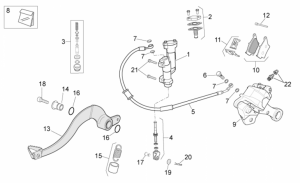 Frame - Rear Brake System