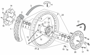 Frame - Rear Wheel