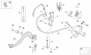 Frame - Rear Brake System