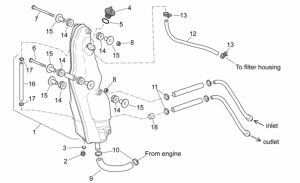 OEM Frame Parts Schematics - Oil Tank