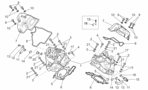 OEM Engine Parts Schematics - Cylinder Head