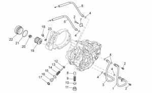 OEM Engine Parts Schematics - Lubrication