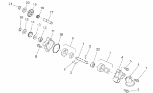 OEM Engine Parts Schematics - Oil Pump