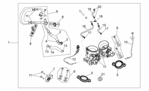 OEM Engine Parts Schematics - Throttle Body