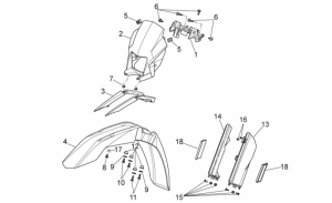 OEM Frame Parts Schematics - Front Body I