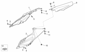 OEM Frame Parts Schematics - Rear Body I