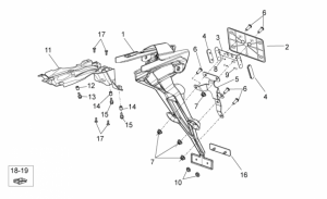 OEM Frame Parts Schematics - Rear Body II