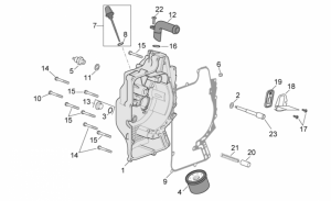 Engine - Flywheel Cover