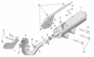 Frame - Exhaust Unit