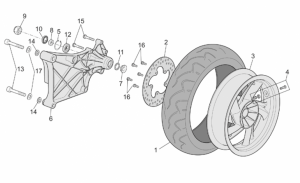 Frame - Rear Wheel