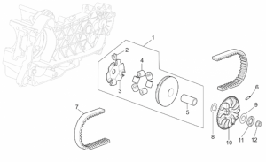 Engine - Variator Assembly