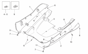 Frame - Central Body - Underpanel