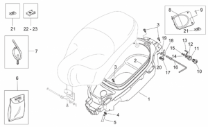 Frame - Helmet Compartment