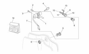 Frame - Lock Hardware Kit