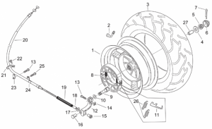 Frame - Rear Wheel