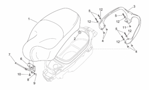 Frame - Saddle - Handle