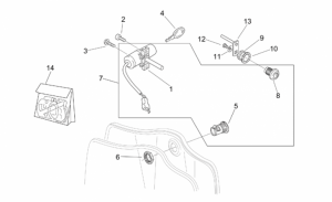 Frame - Decal And Lock Hardware Kit