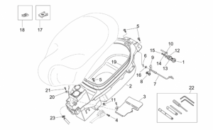 Frame - Helmet Compartment