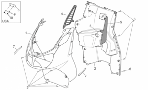 Frame - Front Body - Internal Shield