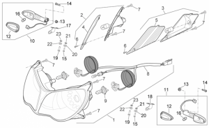 Frame - Headlight