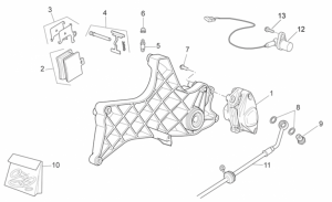 Frame - Rear Caliper