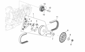 Engine - Variator Assembly