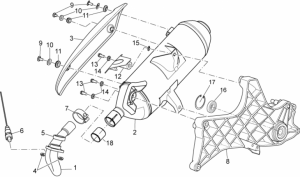 Frame - Exhaust Unit