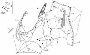 Frame - Front Body - Internal Shield