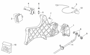 Frame - Rear Caliper