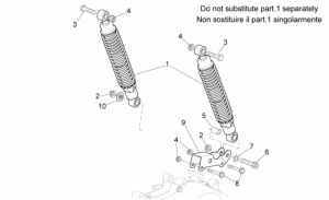 Frame - Rear Shock Absorber