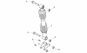 Frame - Rear Shock Absorber