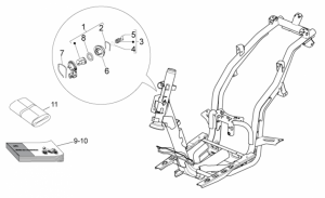 Frame - Lock Hardware Kit