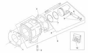 Engine - Cylinder With Piston