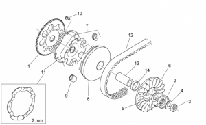 Engine - Variator