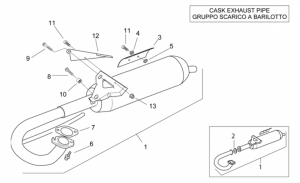 Frame - Exhaust Unit "Bar"