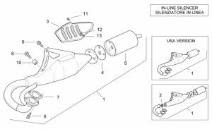 Frame - Exhaust Unit "Fast"