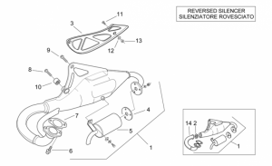 Frame - Exhaust Unit "Rac"