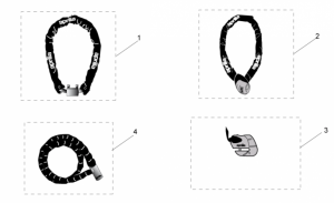 Genuine Aprilia Accessories - Acc. - Mechanics Anti-Theft