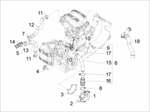 Engine - Cooler Pump