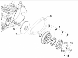 Engine - Driving Pulley