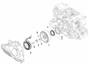 Engine - Flywheel Magneto